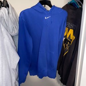Nike Heavy Weight cotton navy blue hoodie